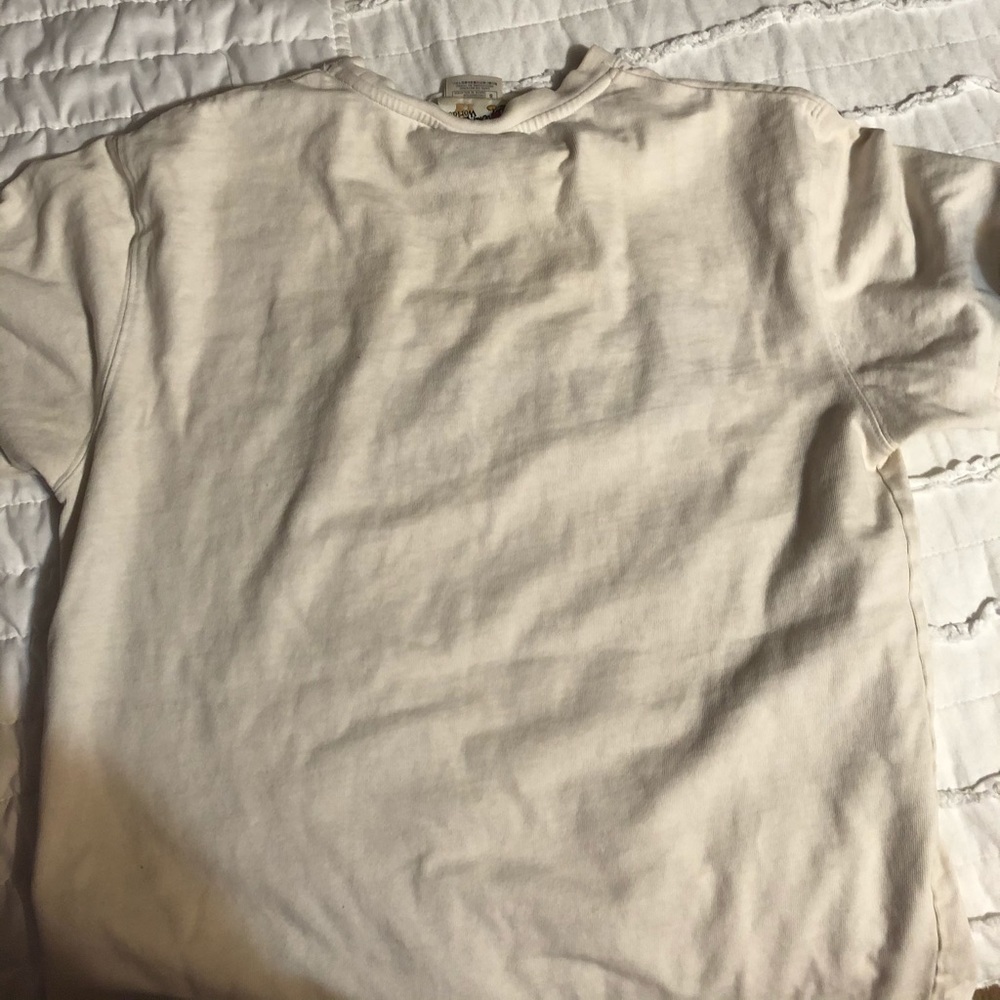 Cream original Disney crop top in Great condition